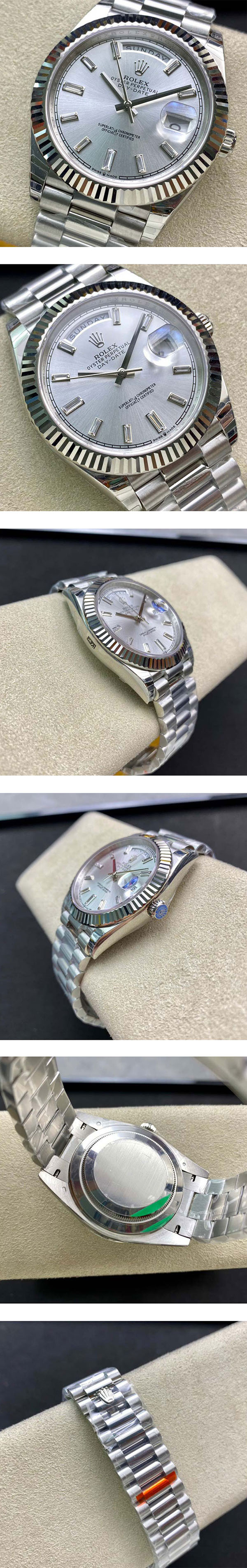 【シルバー、40mm 】品質安心 デイデイト228239A コピー時計